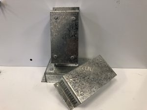 Small vent galvanized steel